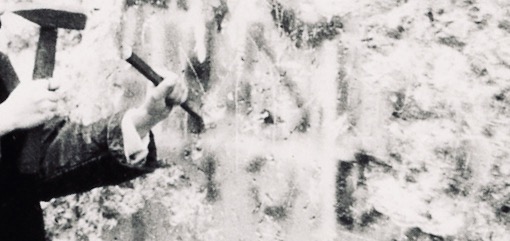 U Berlínské zdi v roce 1989