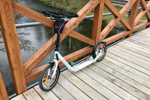 Kickbike Clix a prvn jzda