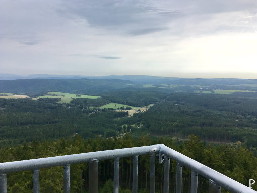 Pohled z rozhledny