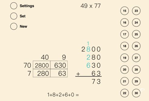 Grid Multiplication