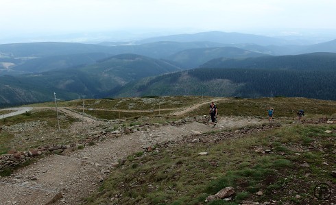 Pohled ze Sněžky