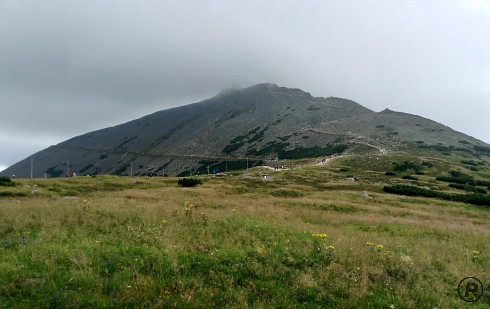Pohled na Sněžku