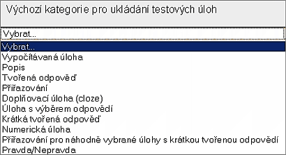 Seznam testovacch loh